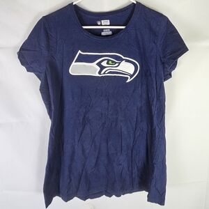 NFL Seattle Seahawks Fan 12 T-Shirt Top Sz XL Gorpcore Sporty Casual Loungewear